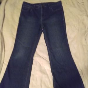 Ralph Lauren Women's Blue Jeans Size 14 excellent condition for pre-owned